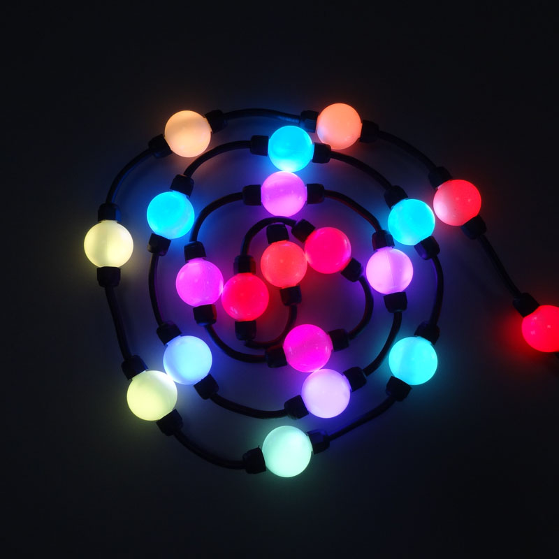 Garden Decor Lighting 50mm 3D Pixel LED Ball