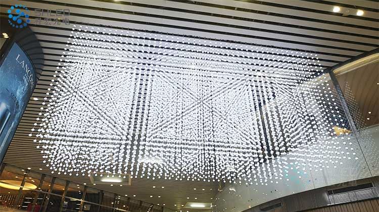 Garden Decor Lighting 50mm 3D Pixel LED Ball