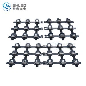 LED-Vorhanganzeige für Medienfassade