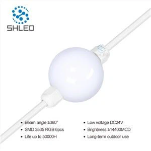 Outdoor Indoor 3D-Pixel-Bälle-String