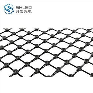 Outdoor-Gebäude Hintergrund Soft Display Mesh LED-Bildschirm