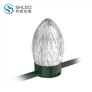 Programmierbare RGB-Pixel-LED-Weihnachtsbirnenlichter